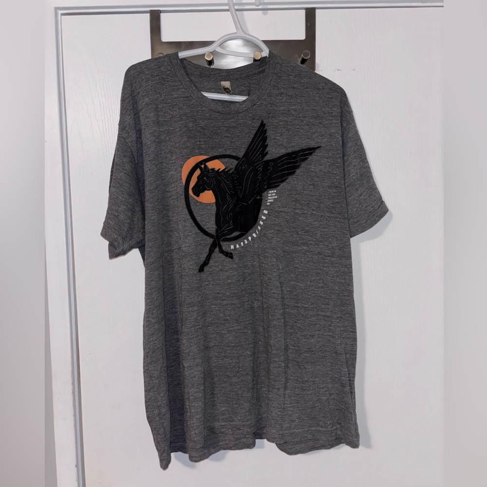 Gray Graphic Men's Hardpressed T-Shirt